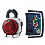 仮面ライダー鎧武 (ガイム) DXブラッドオレンジロックシード　仮面ライダー武神鎧武セット